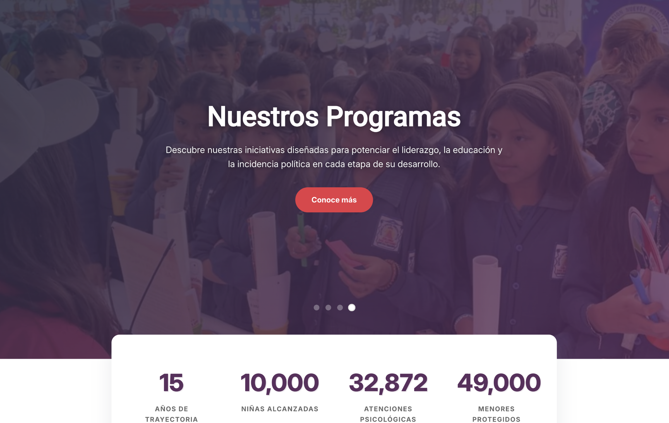 Página web Lideramos